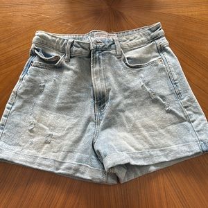 Stradivarius high rise mom shorts